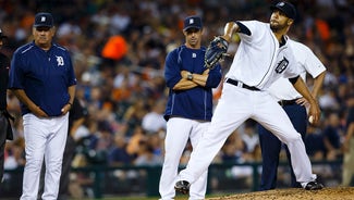 Next Story Image: David Price steps on bat, injures leg in Tigers' 6-5 win over Royals